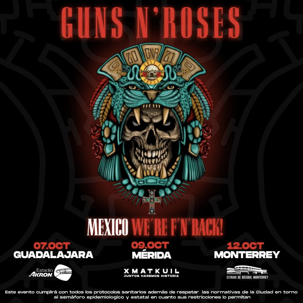 GUNS N´ ROSES VIENE A MÉXICO