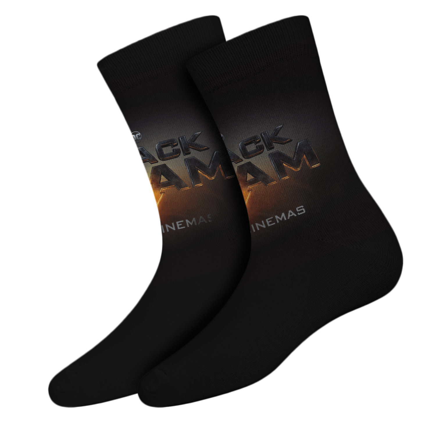 Black Adam Socks 01